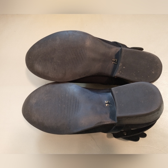 Steve Madden Black Leather Women's Boots Booties Size 7.5 - Picture 5 of 5